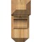 Ekena Millwork Olympic Craftsman Rough Sawn Bracket w/ Offset Brace, Western Red Cedar, 8"W x 18"D x 18"H BKT0806X18X18OLY04RWR - alternate 3
